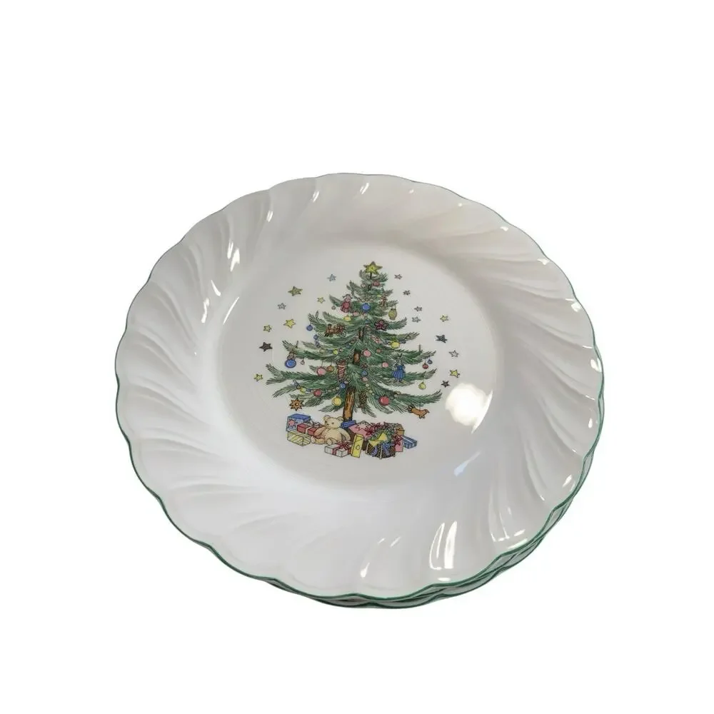 Nikko Happy Holidays Dinner Plates 10.5